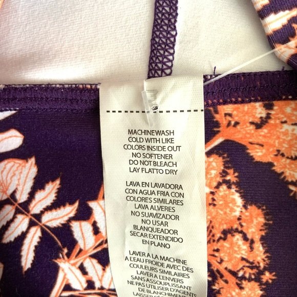 Fabletics Leggings XXS Floral Arcadia Mid-Rise Power Hold 7/8 - Picture 9 of 10